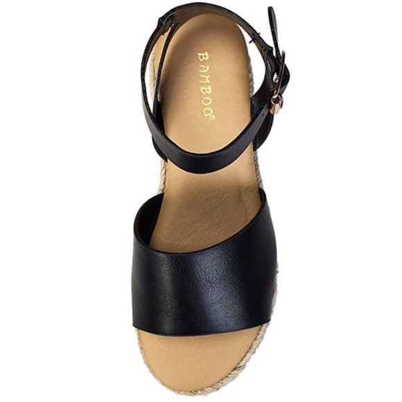 BAMBOO Espadrilles Sandal Ankle Strap - Picture 4 of 8